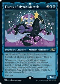 Magic: The Gathering - Unfinity - Fluros of Myra's Marvels (Showcase) (Galaxy Foil) - Rare/498 Lightly Played