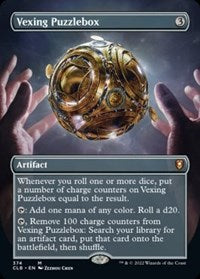 Magic: The Gathering Single - Commander Legends: Battle for Baldur's Gate - Vexing Puzzlebox (Borderless) (Foil) - Mythic/374 Lightly Played
