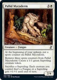 Magic: The Gathering - Time Spiral: Remastered - Pallid Mycoderm Common/031 Lightly Played