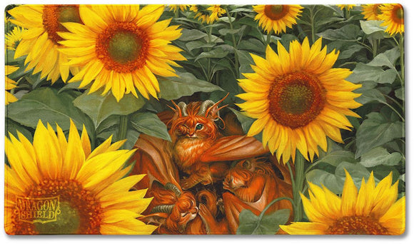 Dragon Shield Playmat: Tangerine ‘Dyrkottr Dragon of Curiosity’