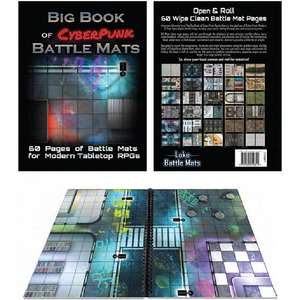 Battle Mat: Big Book of Cyberpunk Battle Mats