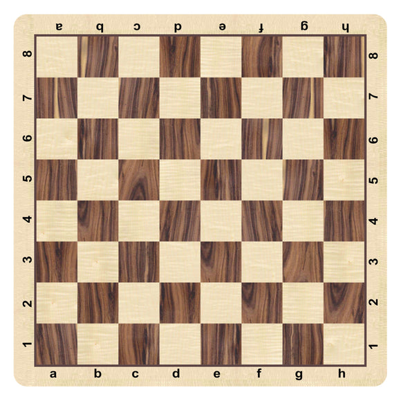 WE Games Rosewood Grain Mousepad Chessboard, 20 inches – made in USA