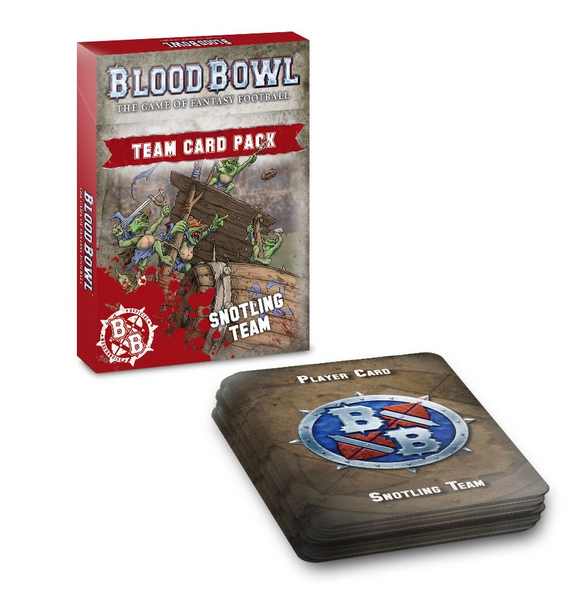 Warhammer Fantasy - Blood Bowl Snotling Team Card Pack