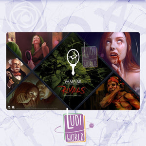 Vampire The Masquerade Rivals ECG: malkavian playmat