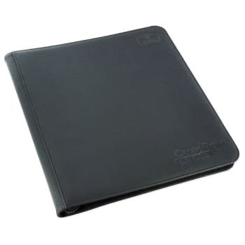Portfolio: 12-Pocket QuadRow ZipFolio XenoSkin- Black