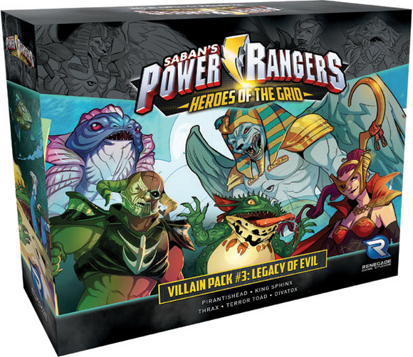 Power Rangers - Heroes of the Grid: Villian Pack #3