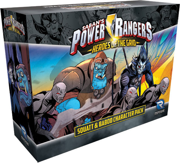 Power Rangers - Heroes of the Grid: Squatt & Baboo Pack