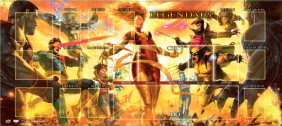 Legendary DBG: Dark Phoenix v. the X-Men Playmat