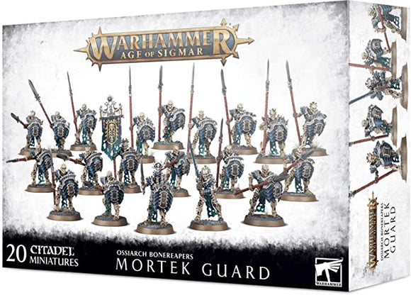 Warhammer Age of Sigmar - Ossiarch Bonereapers - Mortek Guard